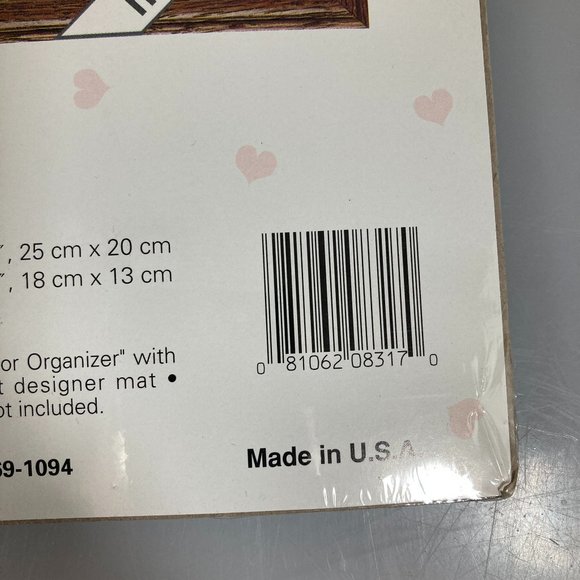 JCA Love Notes Boy Duck Counted Cross Stitch Kit - Picture 4 of 5